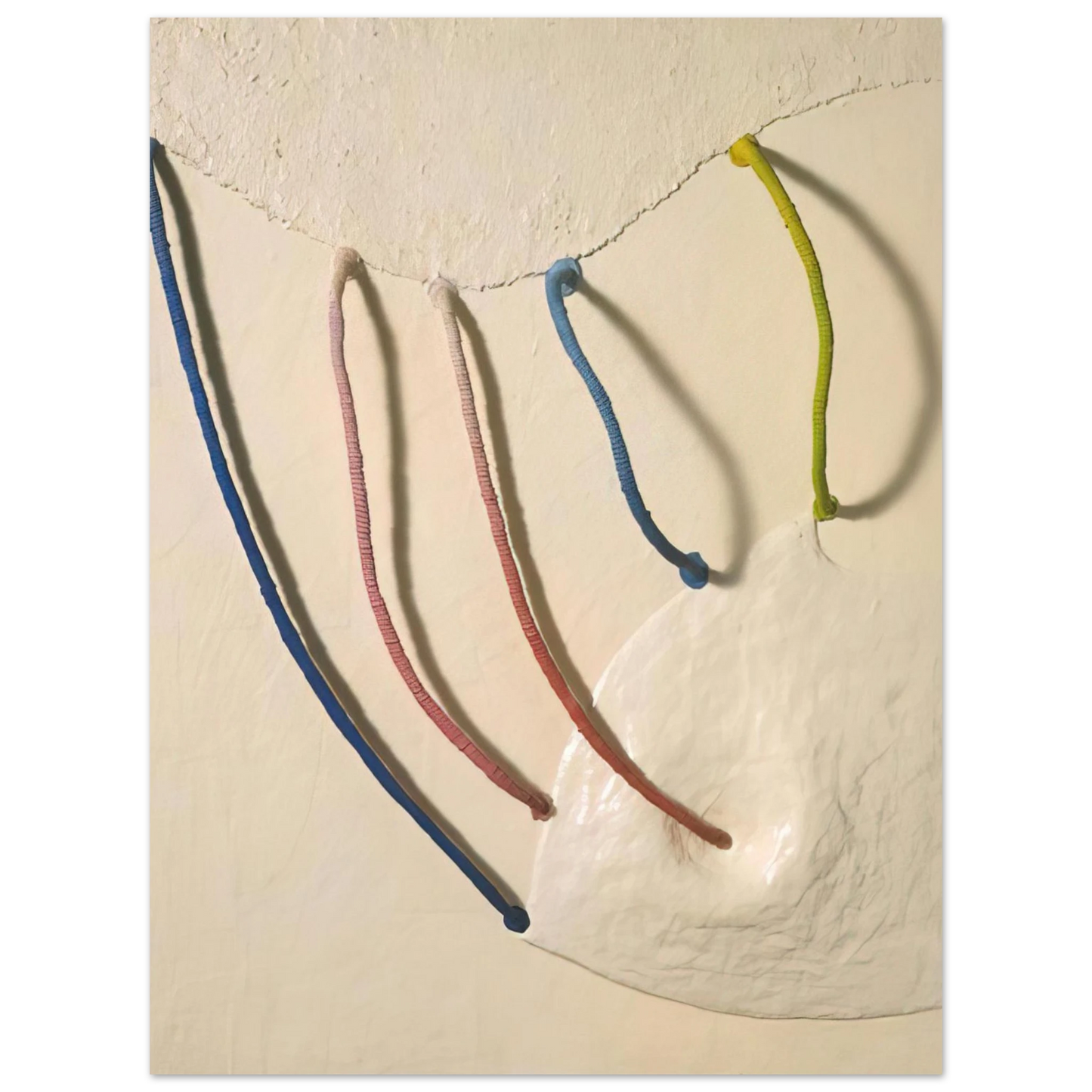 Eva Hesse - TOMORROW S APPLES 5 IN WHITE 1965 Fine Art Poster - Default Title