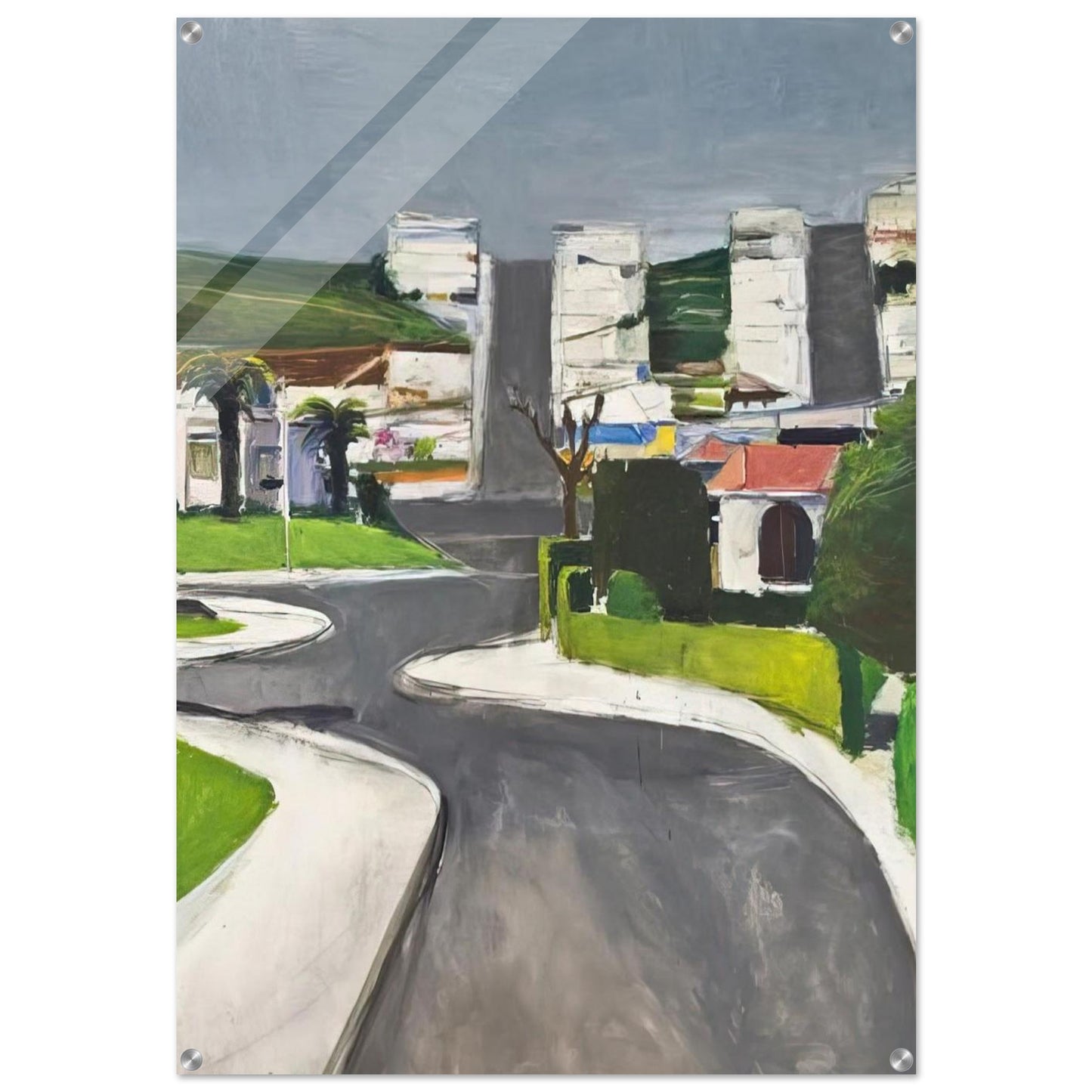 Ingleside - Richard Diebenkorn Acrylic Print - 70x100 cm / 28x40″ inches