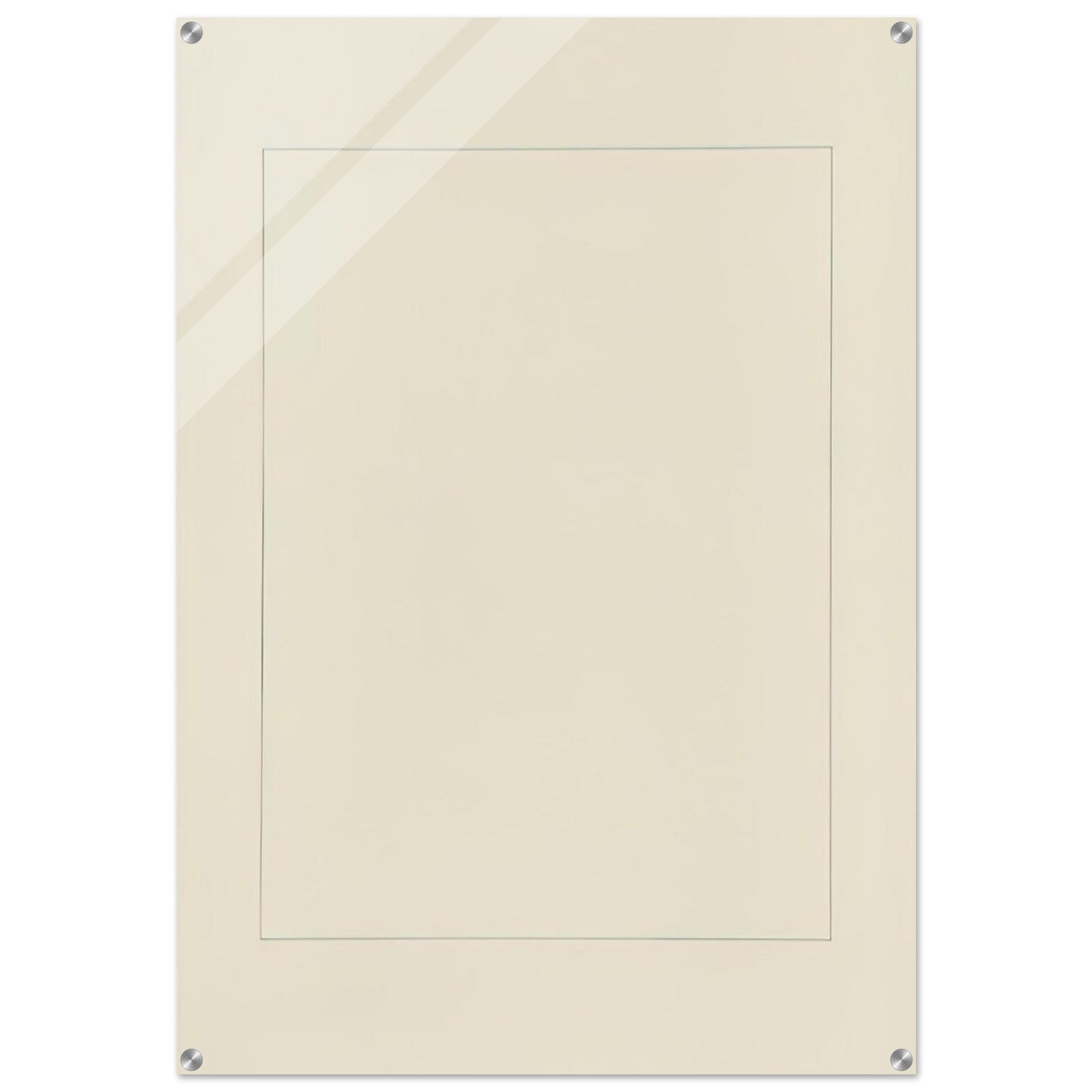 104 PERIMETER SERIES - Robert Mangold Acrylic Print - 70x100 cm / 28x40″ inches