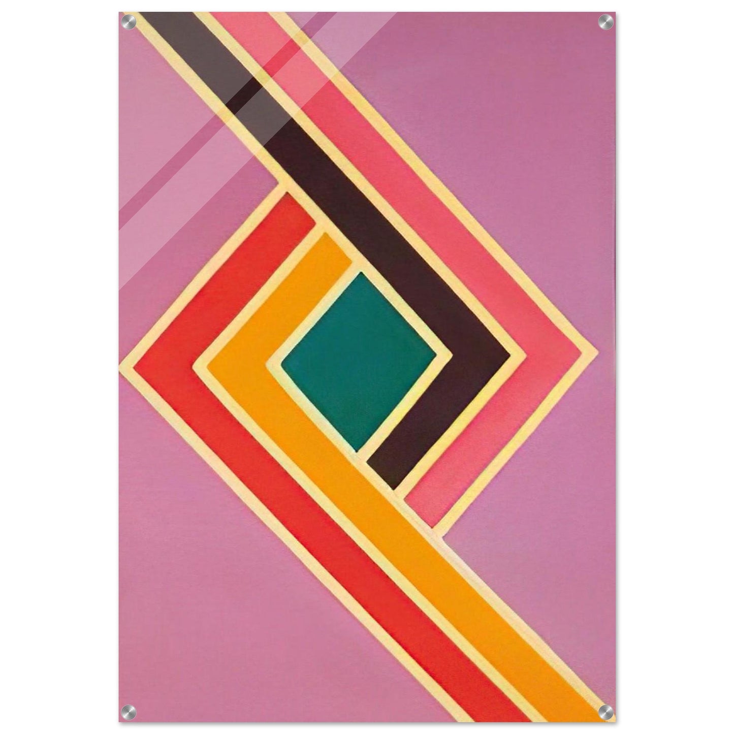 Comet I - Sam Gilliam Acrylic Print - 70x100 cm / 28x40″ inches