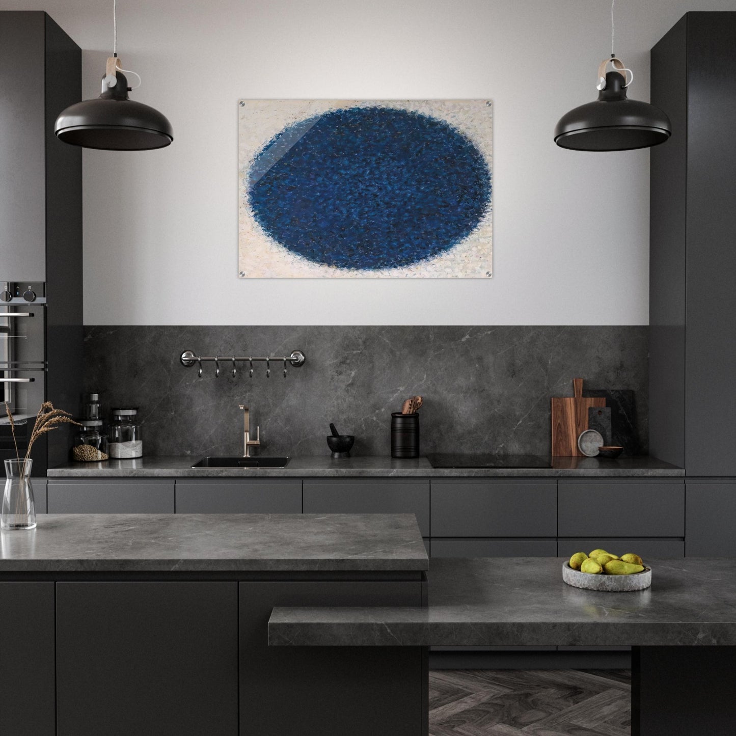 Moon Meditation - Richard Pousette-Dart Acrylic Print - 70x100 cm / 28x40″ inches