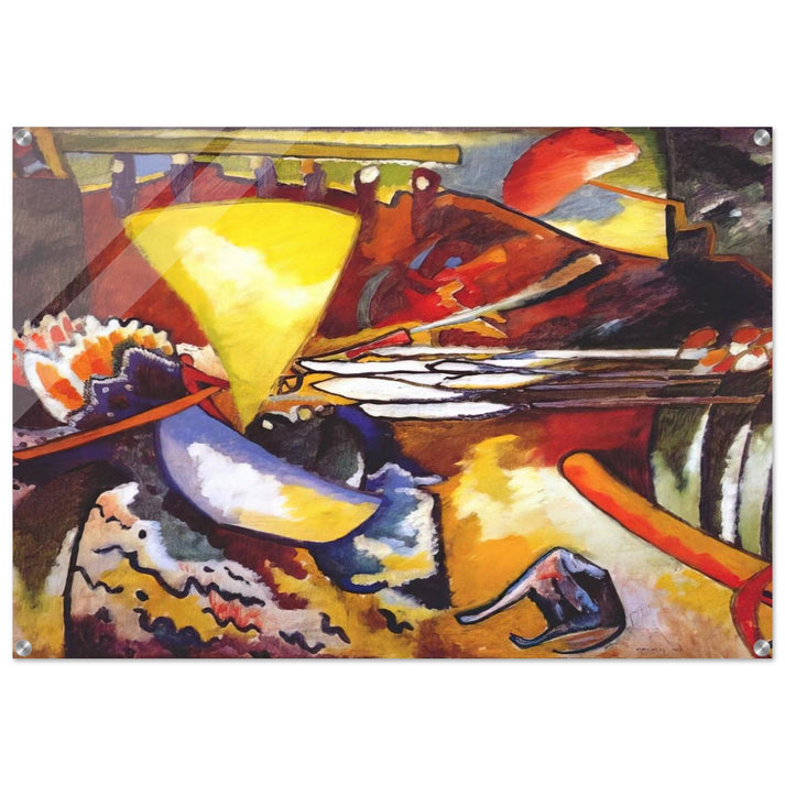 IMPROVISATION 11 1910 - Wassily Kandinsky Acrylic Print - 70x100 cm / 28x40″ inches