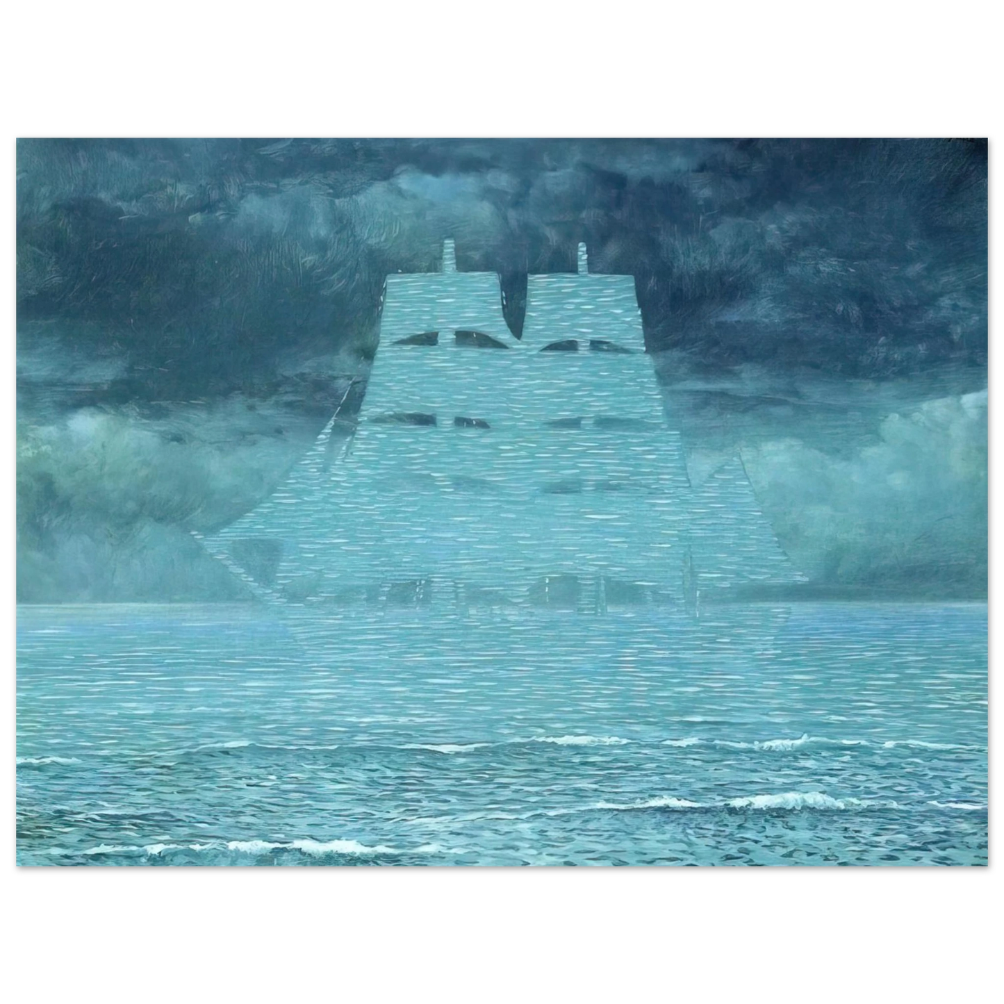 Rene Magritte - THE SEDUCER 1953 1 Fine Art Poster - Default Title