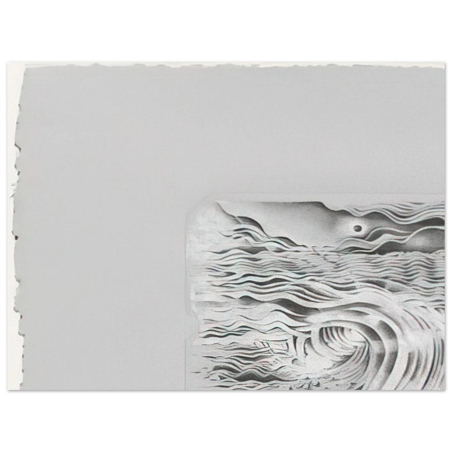 Lee Bontecou - STUDY FOR AN UNTITLED PRINT 1982 Fine Art Poster - Default Title