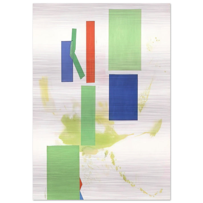 Lucidus Ordo - Hans Hofmann Brushed Aluminum Print - 70x100 cm / 28x40 inches | Hans Hofmann Aluminum Print | Hans Hofmann Prints