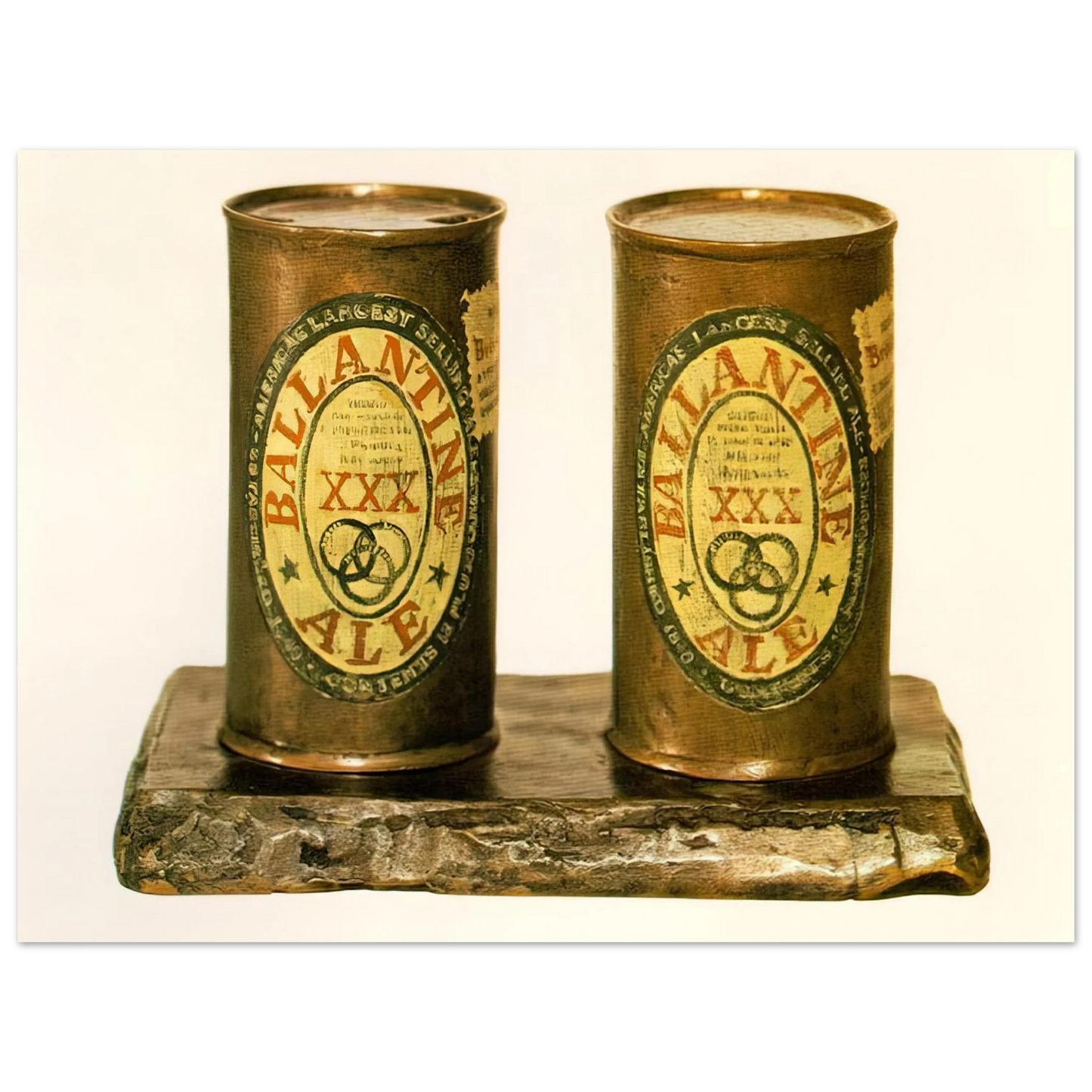 Jasper Johns - ALE CANS 1964 Fine Art Poster - Default Title