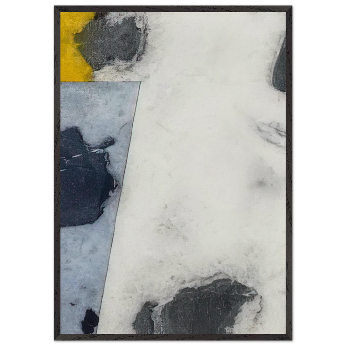 10 - 2011 - Brice Marden 70x100 cm / 28x40 inches Framed Art Print – Black Wooden Frame