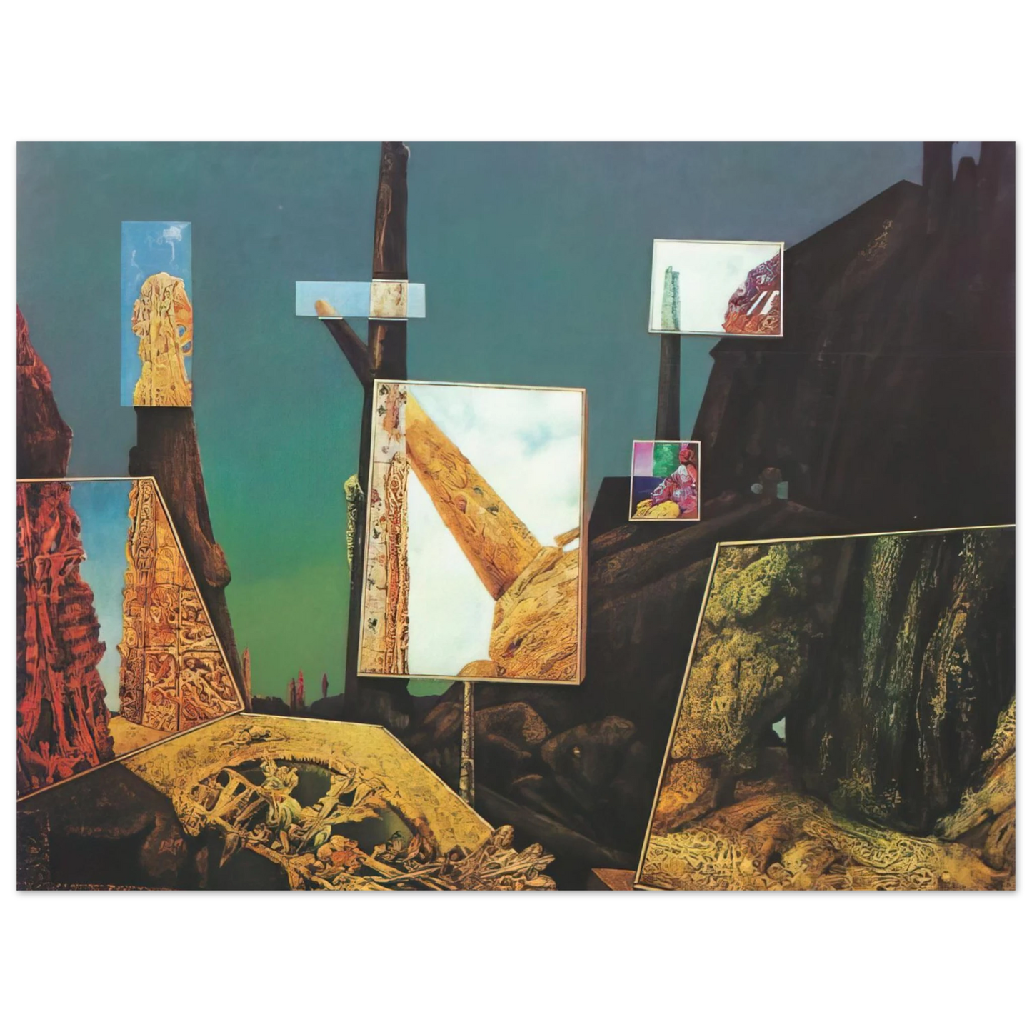 Max Ernst - The Anti-Pope Fine Art Poster - Default Title