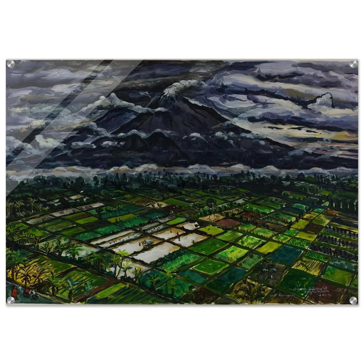 MT SEMERU JADKA KURA JAVA 1969 - Ivan Albright Acrylic Print - 70x100 cm / 28x40″ inches