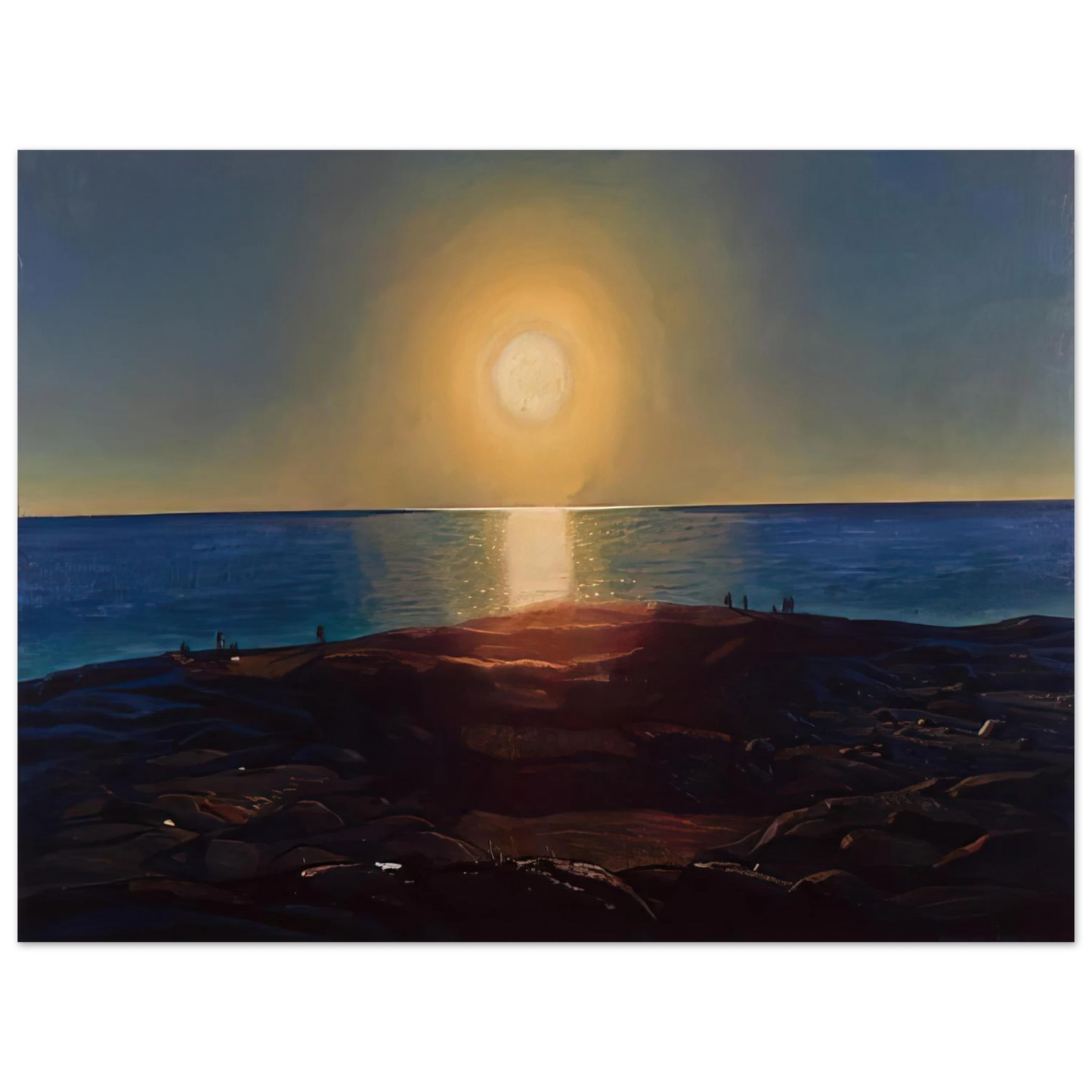 Rockwell Kent - Calm and Free Maine Coast Fine Art Poster - Default Title