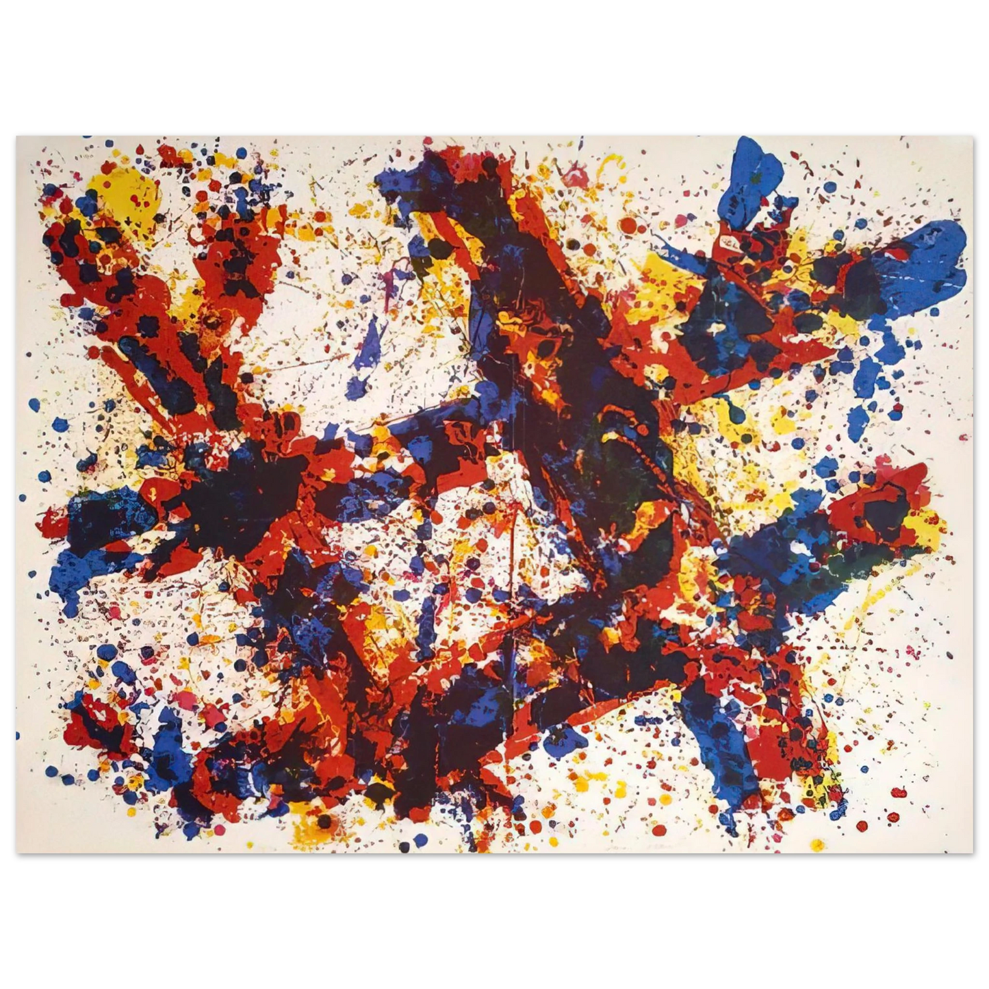 Sam Francis - Firewood Fine Art Poster - Default Title
