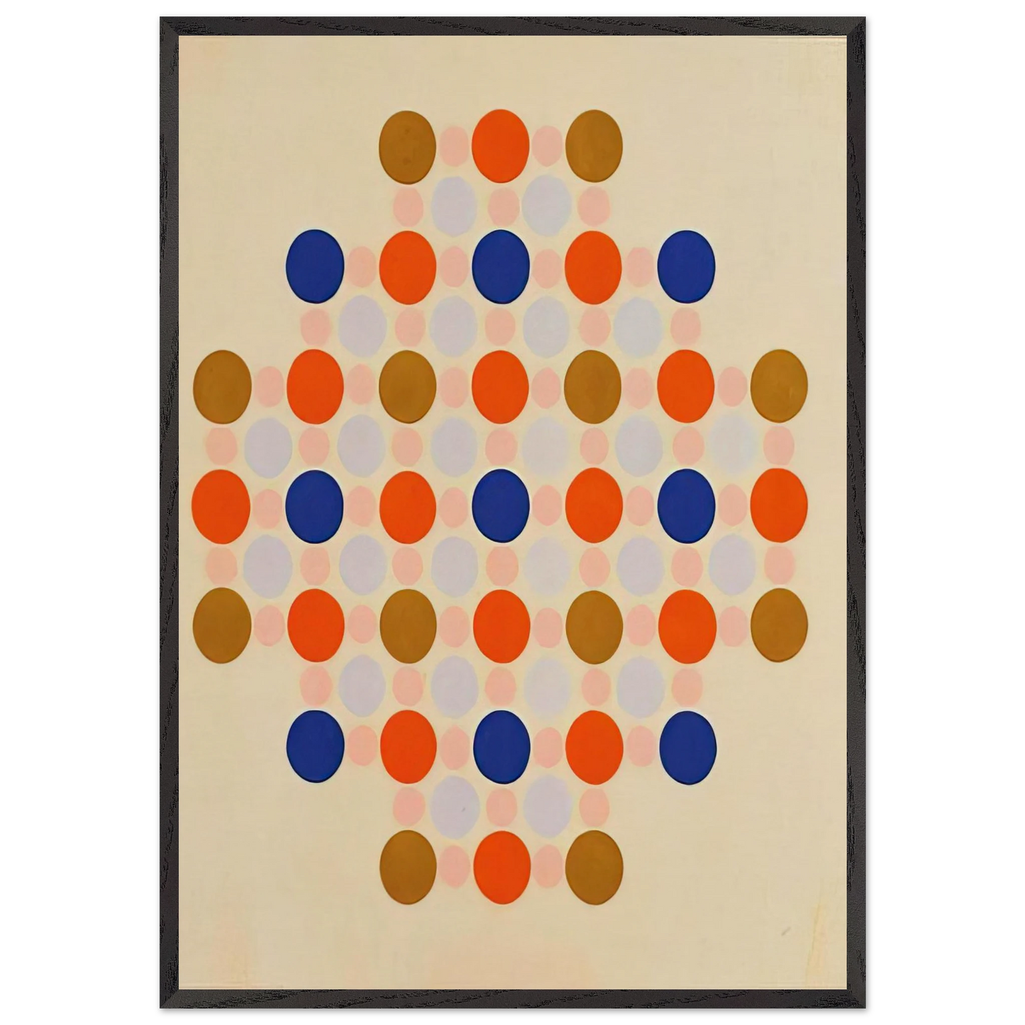 Dream Rate - 1962 - Thomas Downing 70x100 cm / 28x40 inches Framed Art Print – Black Wooden Frame