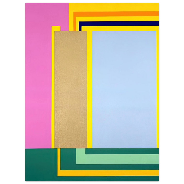 Peter Halley - Bubble - 1998 75x100 cm / 30x40inches Fine Art Poster