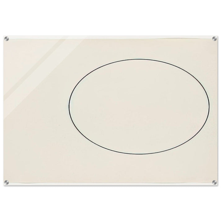 Circle Line - Ellsworth Kelly Acrylic Print - 70x100 cm / 28x40″ inches
