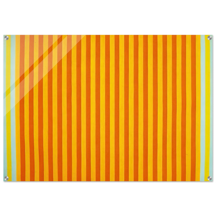 Sunball - 1960 - Gene Davis Acrylic Print - 70x100 cm / 28x40″ inches