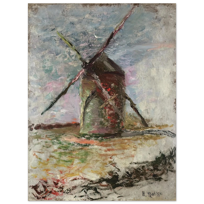 Henri Matisse - MOULIN 1897 75x100 cm / 30x40inches Fine Art Poster