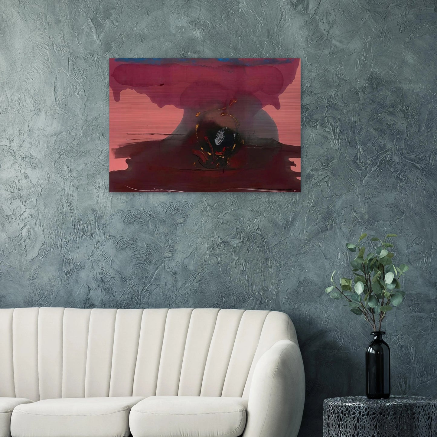 Harbinger - 1986 - Helen Frankenthaler Brushed Aluminum Print - 70x100 cm / 28x40 inches | Helen Frankenthaler Aluminum Print | Helen Frankenthaler Prints