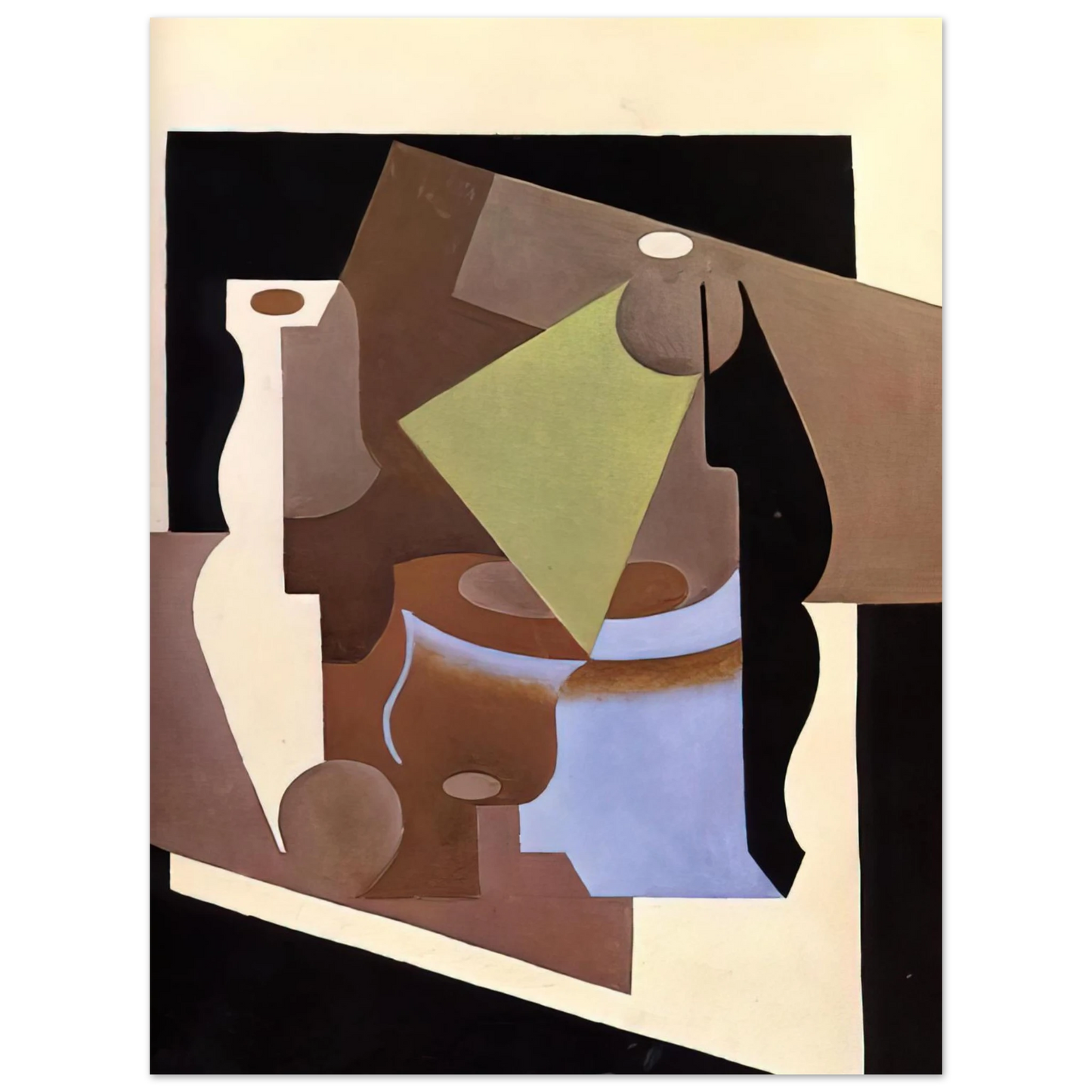 Juan Gris - STILL LIFE WITH LAMP 1919 Fine Art Poster - Default Title