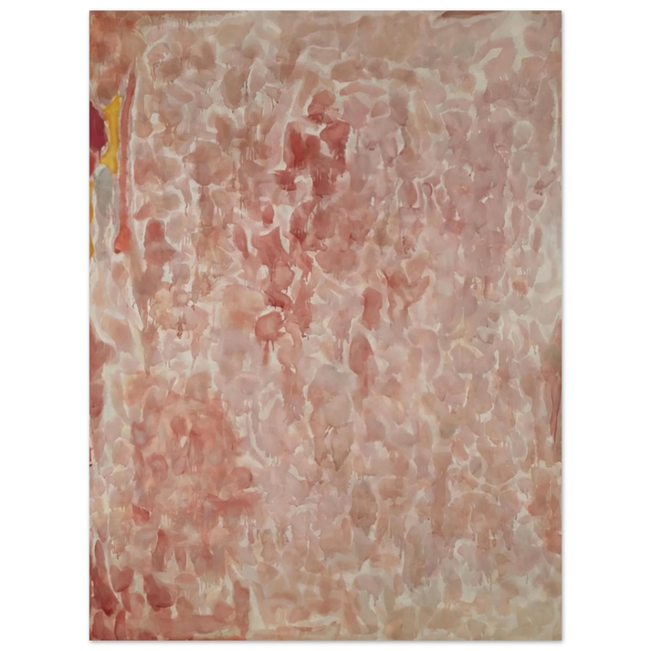 Sam Francis - Red and Pink 75x100 cm / 30x40inches Fine Art Poster