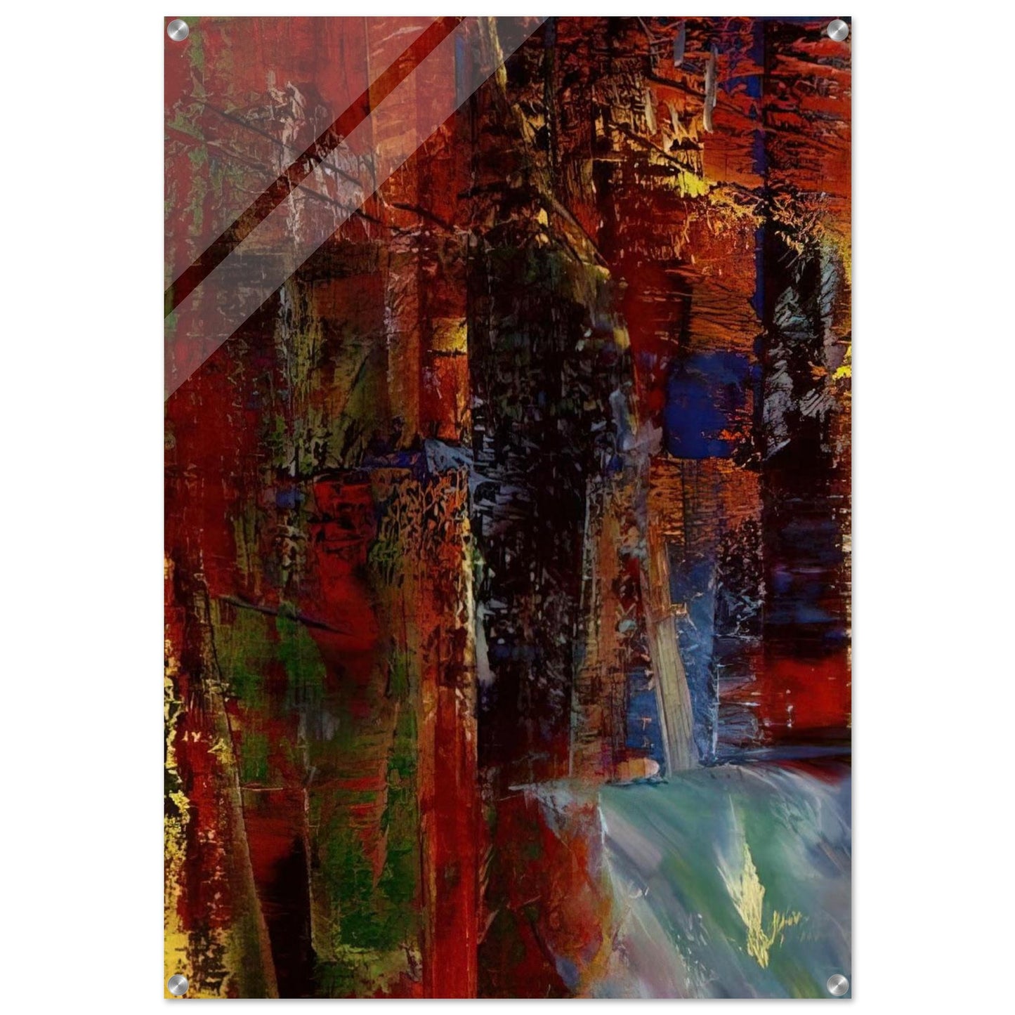 DARK - Gerhard Richter Acrylic Print - 70x100 cm / 28x40″ inches