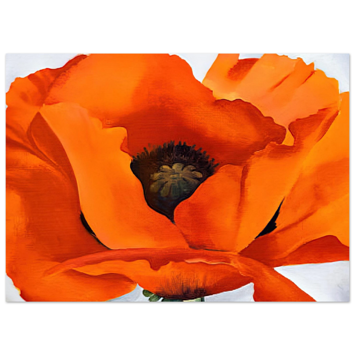 Georgia O'Keeffe - Red Poppy Fine Art Poster