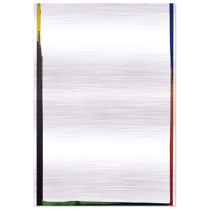 Acrylic on canvas - Sam Francis Brushed Aluminum Print - 70x100 cm / 28x40 inches | Sam Francis Aluminum Print | Sam Francis Prints