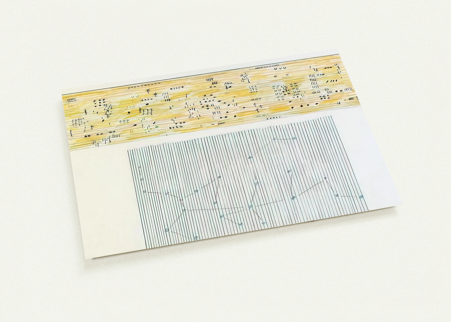 Islam - 1981 By Gene Davis Pack of 10 Post Cards | Gene Davis Post Cards | A6 (10.5 x 14.8 cm) - 4.1 x 5.8 inches