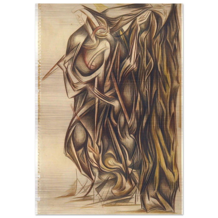 UNTITLED 1941 - Jackson Pollock Brushed Aluminum Print - 70x100 cm / 28x40 inches | Jackson Pollock Aluminum Print | Jackson Pollock Prints