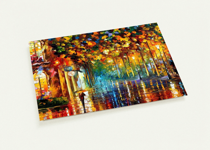 Leonid Afremov By Leonid Afremov Pack of 10 Post Cards | Leonid Afremov Post Cards | A6 (10.5 x 14.8 cm) - 4.1 x 5.8 inches