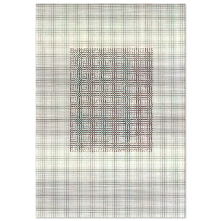 UNTITLED 1967 - Eva Hesse Brushed Aluminum Print - 70x100 cm / 28x40 inches | Eva Hesse Aluminum Print | Eva Hesse Prints