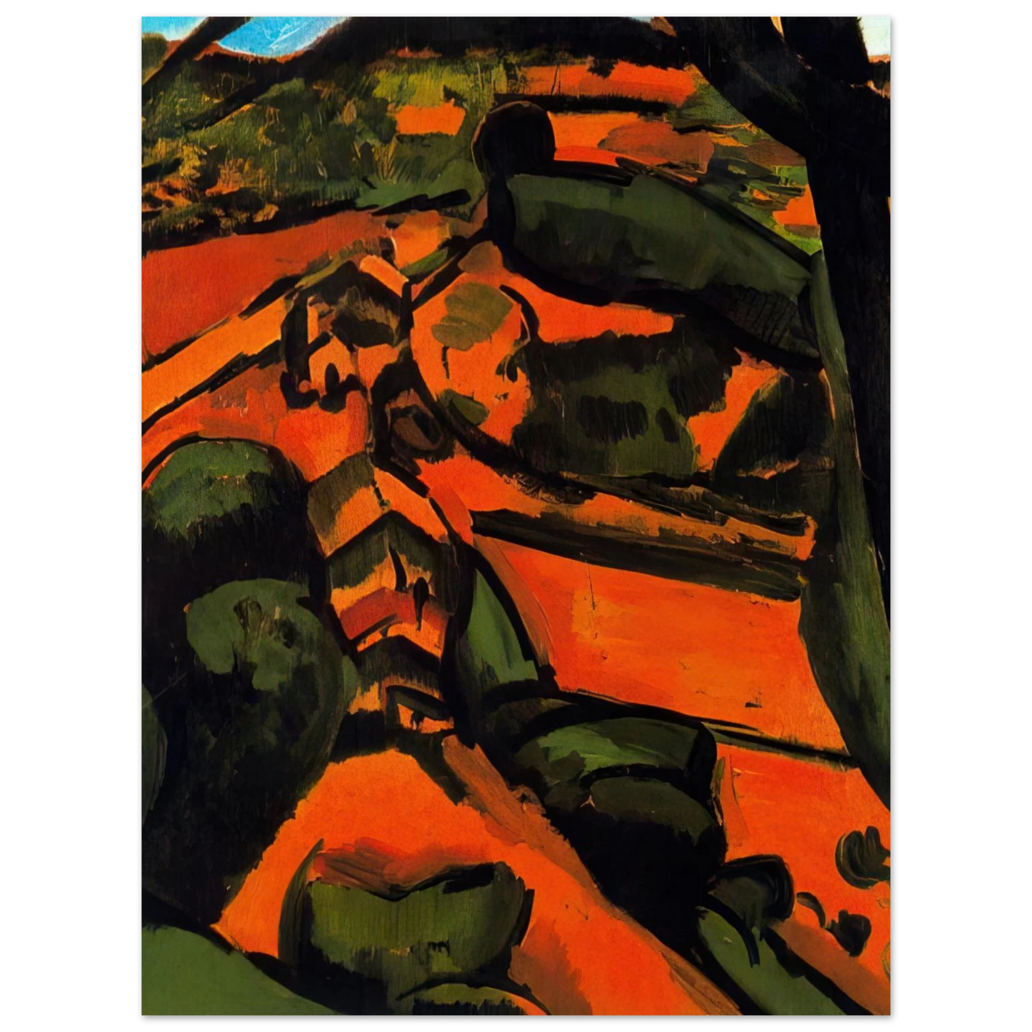 Andre Derain - UNTITLED Fine Art Poster - Default Title