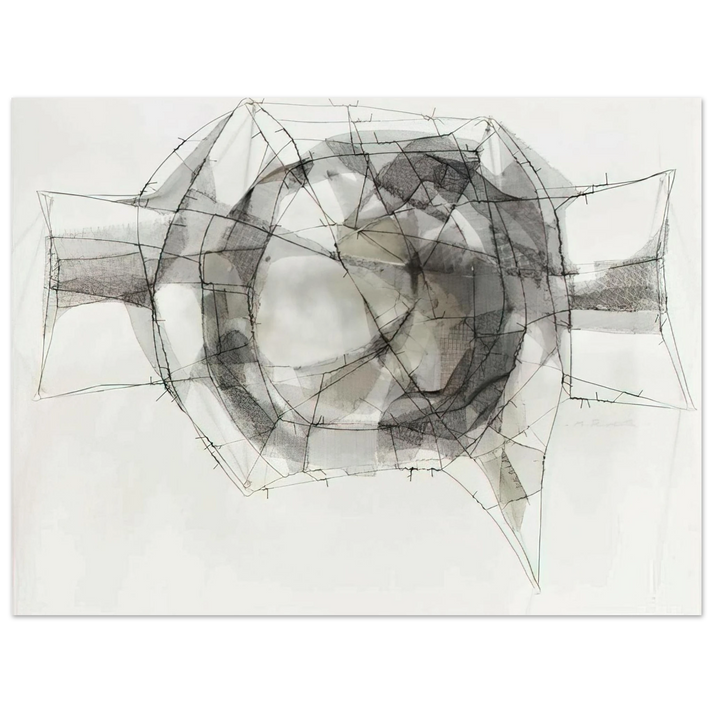 Manuel Rivera - Metamorfosis - 1960 75x100 cm / 30x40inches Fine Art Poster