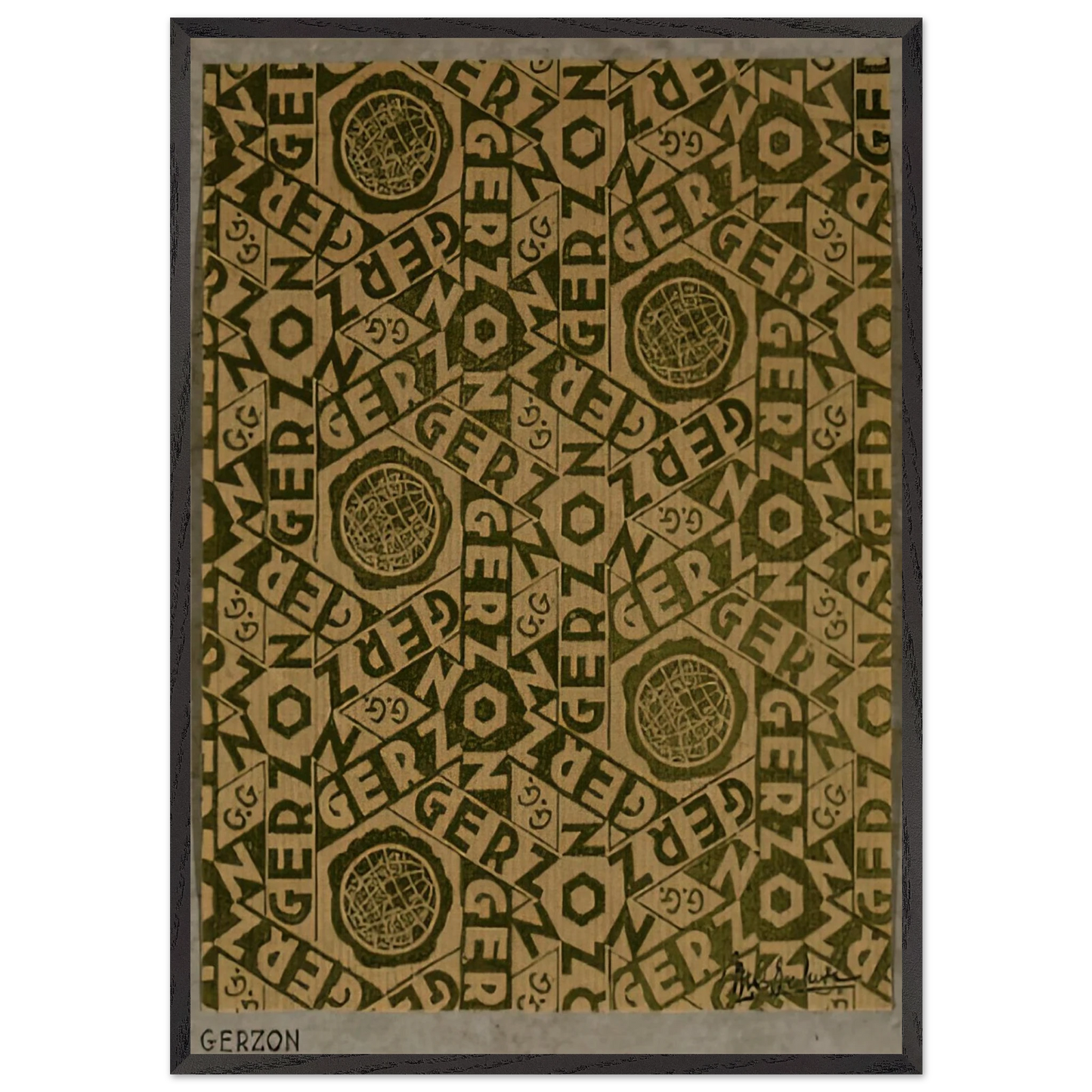 ESCHER 19 - MC Escher Framed Art Print – Black Wooden Frame - Default Title - -Framed Art Print
