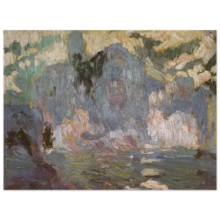 Salvador Dali - PLAYA PORT ALGUER FROM RIBA D EN PITXO 75x100 cm / 30x40inches Fine Art Poster