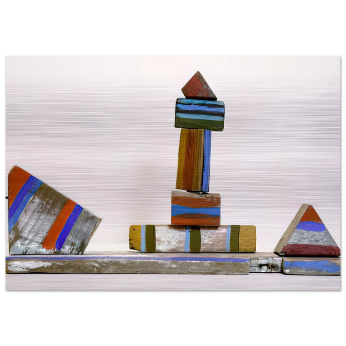 Untitled - 1970 - Betty Parsons Brushed Aluminum Print - 70x100 cm / 28x40 inches | Betty Parsons Aluminum Print | Betty Parsons Prints