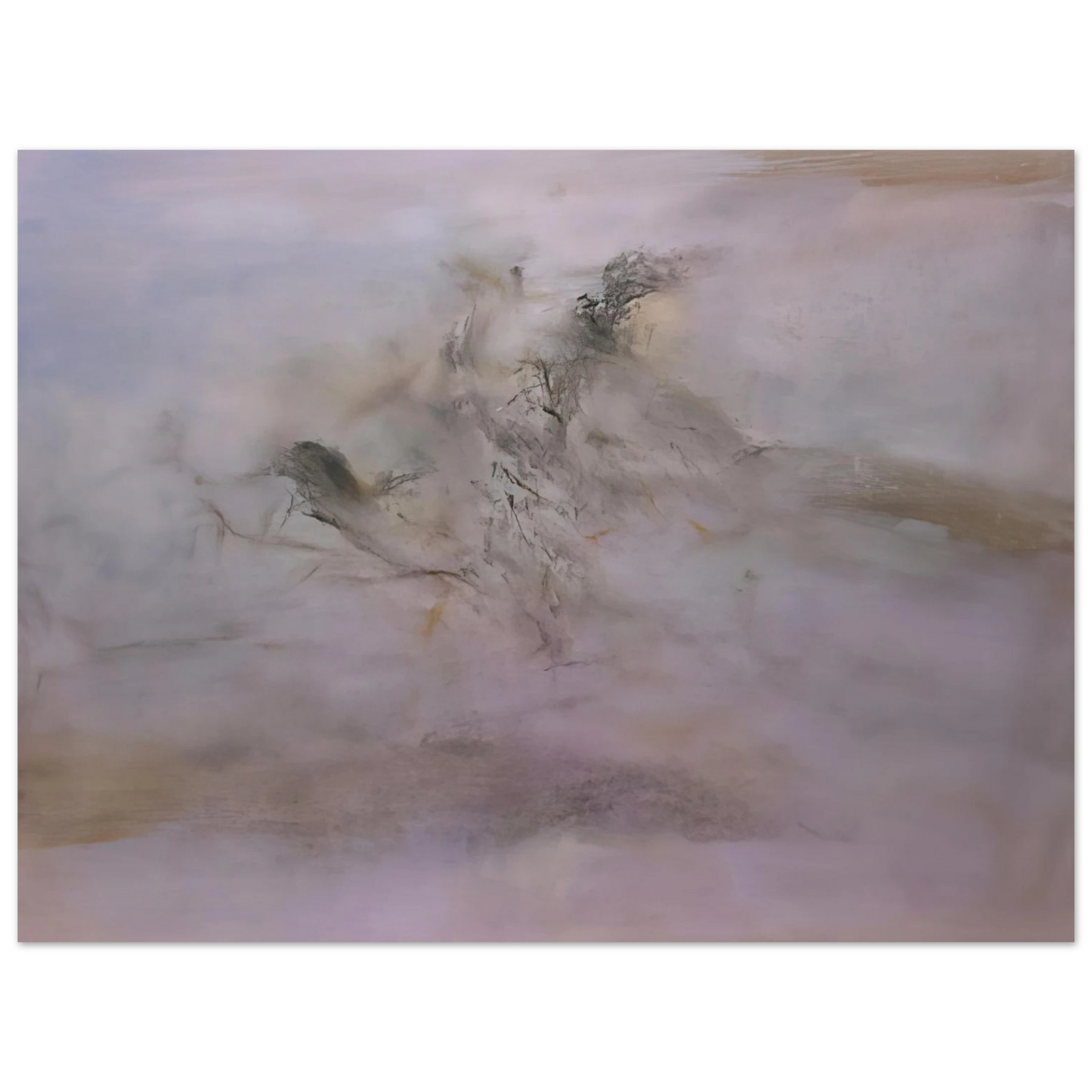 Zao Wou-Ki - 24 02 2002 2002 Fine Art Poster - Default Title