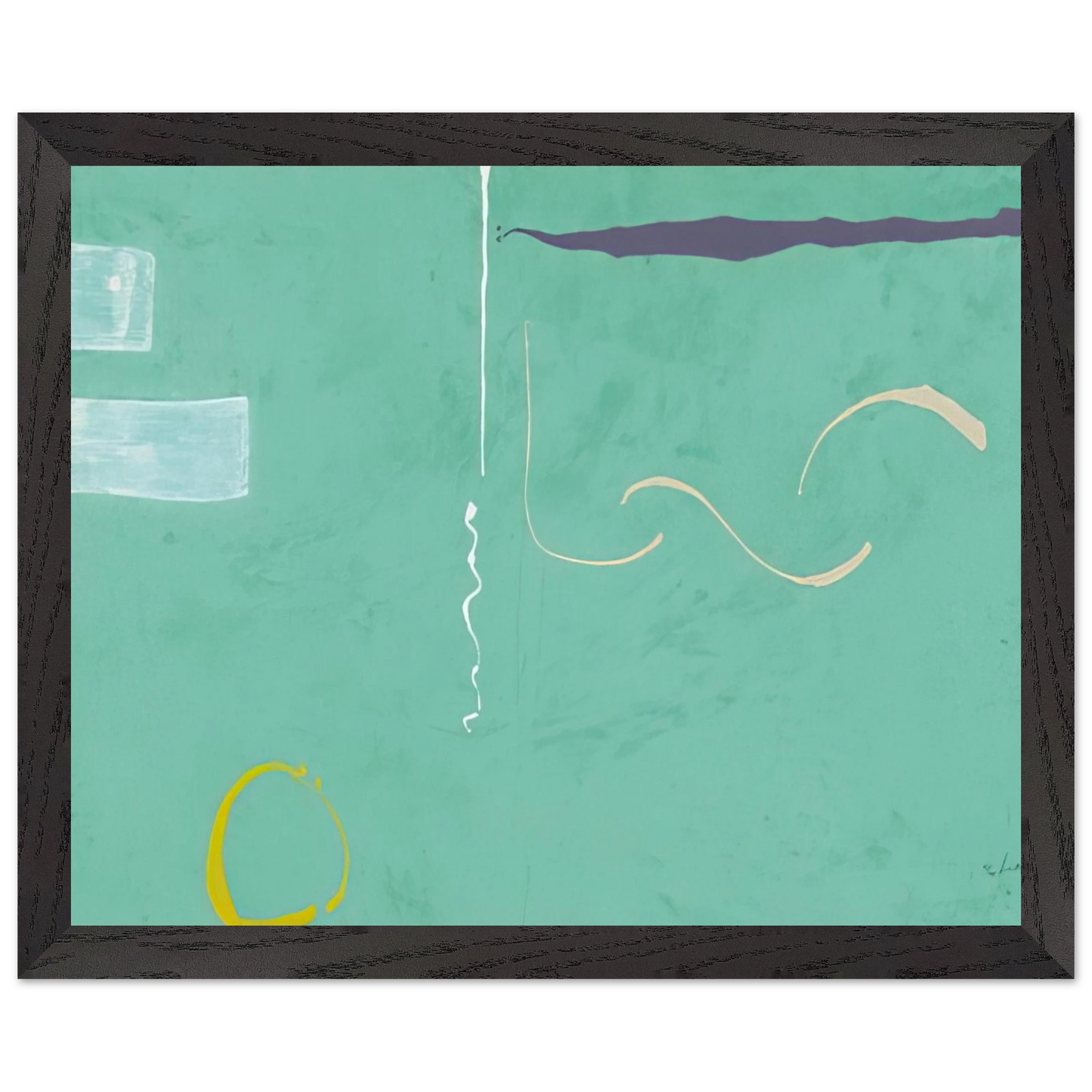 Helen Frankenthaler - Tahiti - 1989 Wall art - 40x50 cm / 16x20 inches - Fine Art Poster - -