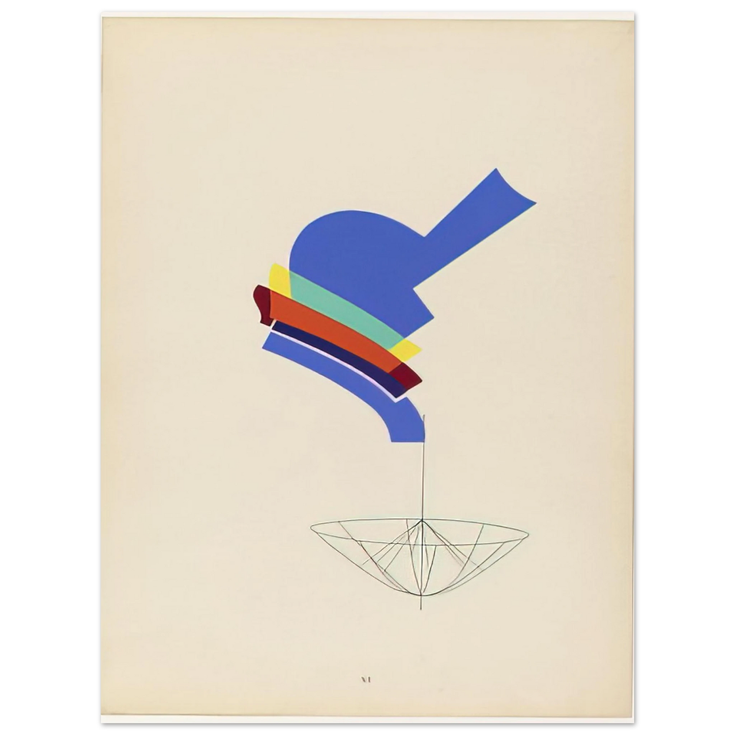 Man Ray - DECANTER FROM THE PORTFOLIO REVOLVING DOORS 1926 Fine Art Poster - Default Title