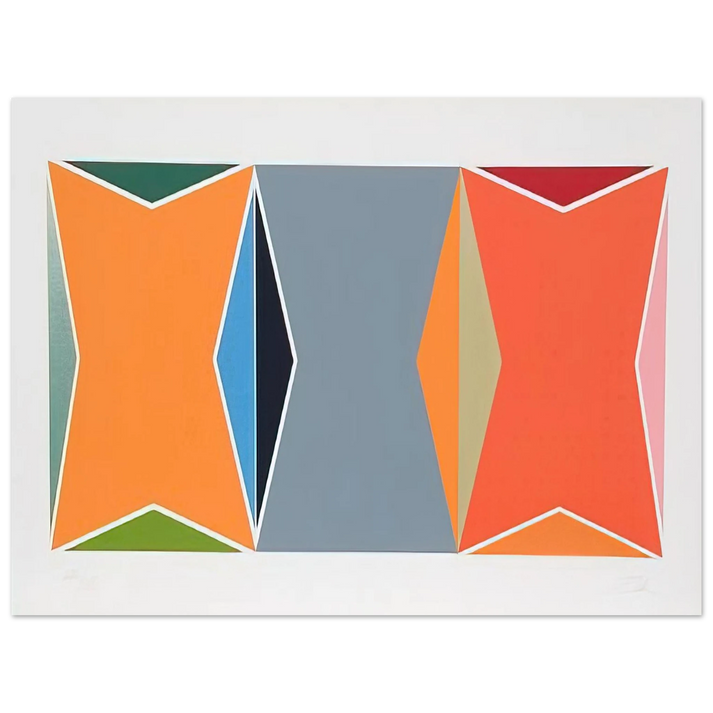 Larry Zox - Untitled 1 - 1979 75x100 cm / 30x40inches Fine Art Poster