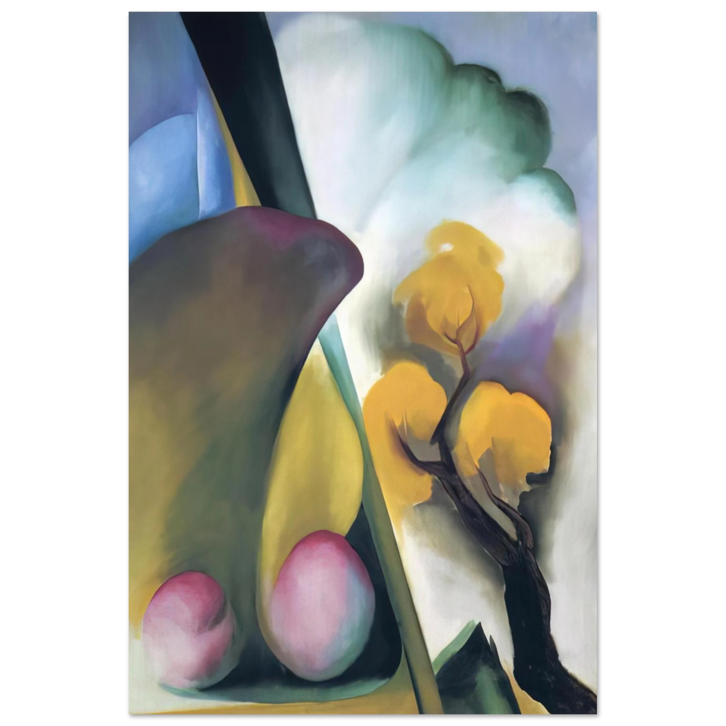 Georgia O'Keeffe - Spring Fine Art Poster - 75x100 cm / 30x40 inches