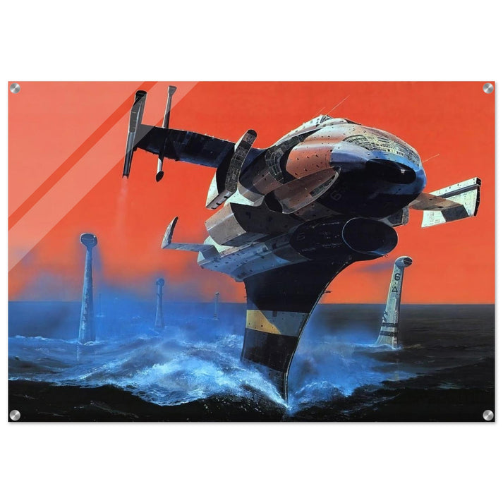 Chris Foss - Chris Foss Acrylic Print - 70x100 cm / 28x40″ inches