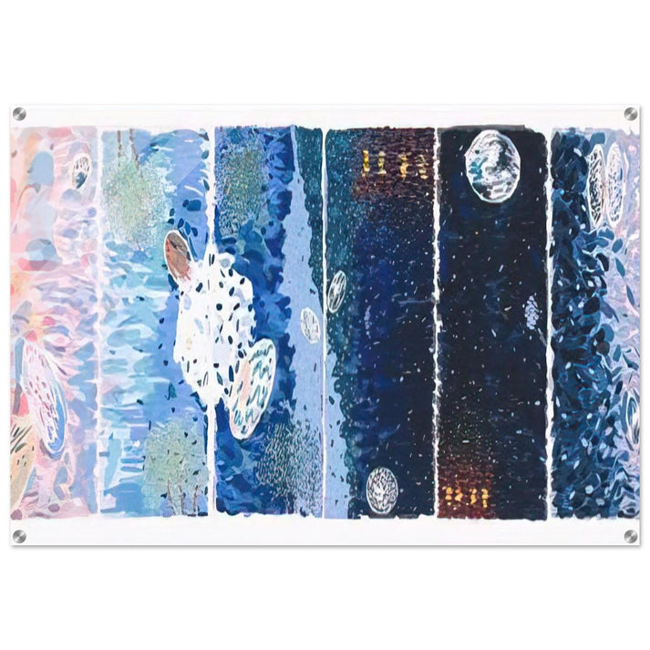 At Sea Japan - 1980 - Jennifer Bartlett Acrylic Print - 70x100 cm / 28x40″ inches