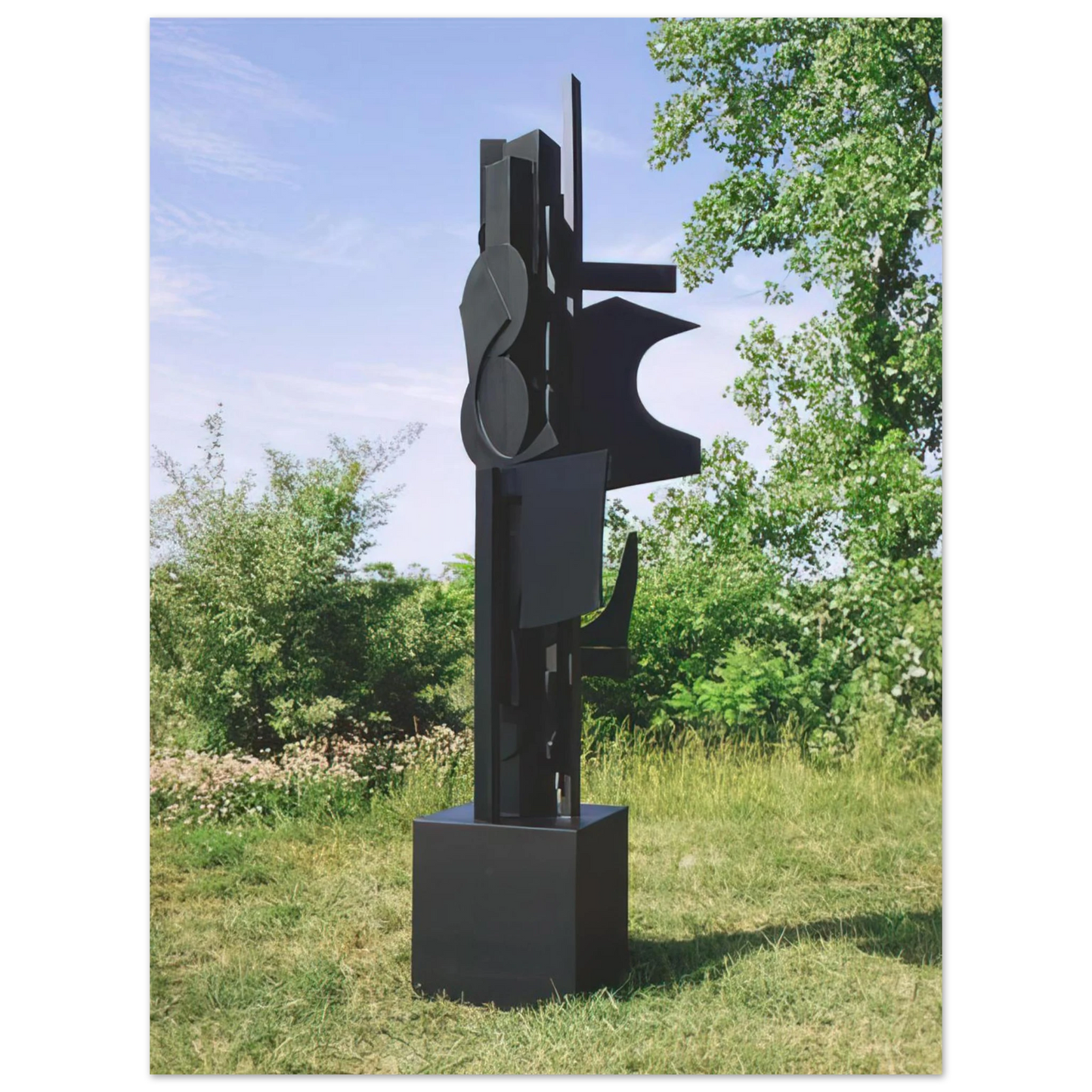 Louise Nevelson - NIGHT TREE 1971 Fine Art Poster - Default Title