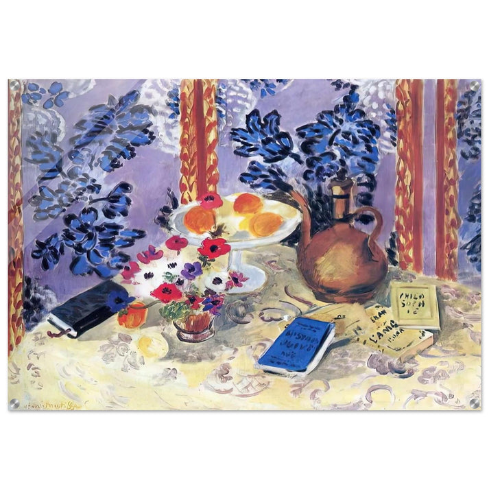 STILL LIFE 3 - Henri Matisse Acrylic Print - 70x100 cm / 28x40″ inches | Henri Matisse Wall Art | Henri Matisse Prints