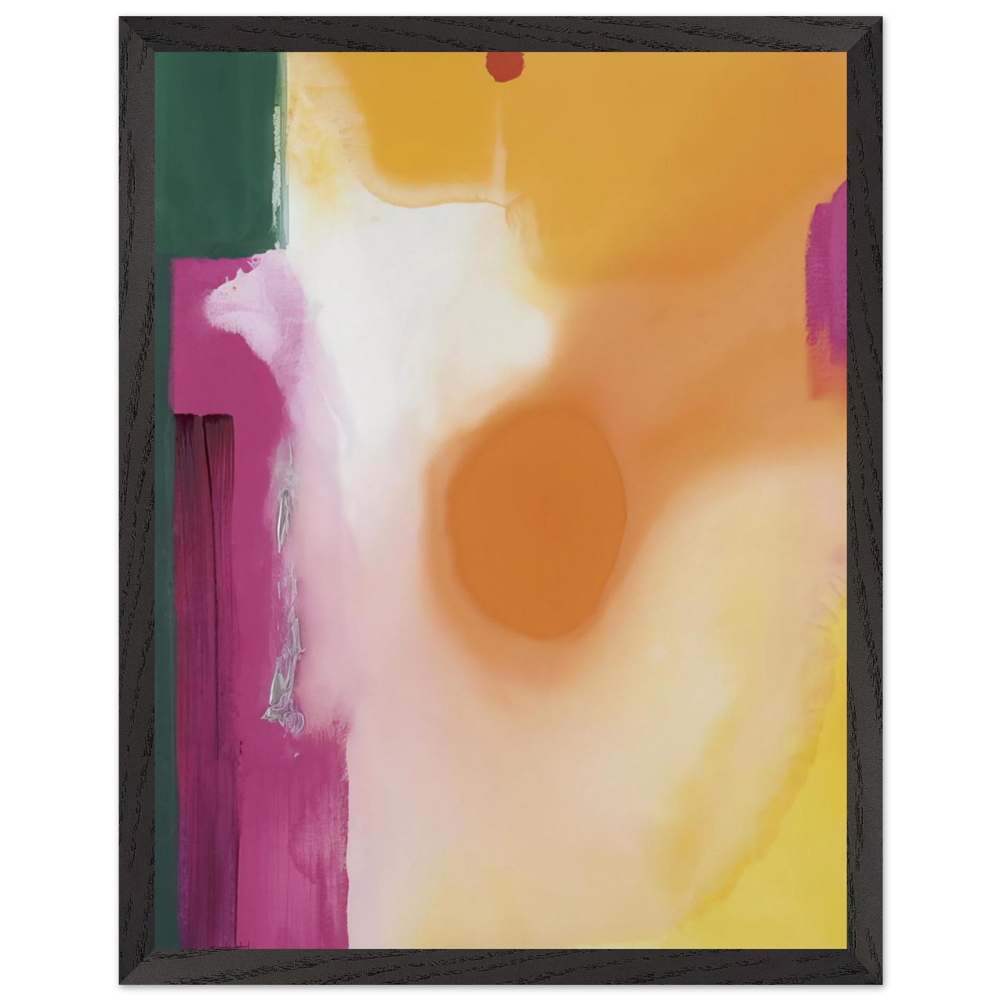 Helen Frankenthaler - Bullseye - 1989 Wall art - A2 (42 x 59.4 cm) - Fine Art Poster - -