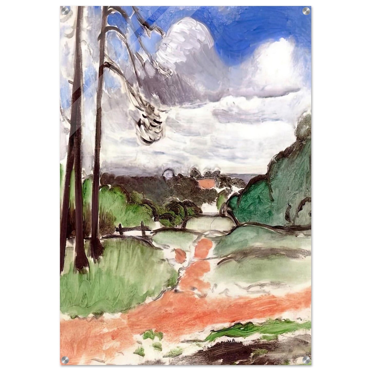 CHALAIS MEUDON 1917 - Henri Matisse Acrylic Print - 70x100 cm / 28x40″ inches | Henri Matisse Wall Art | Henri Matisse Prints