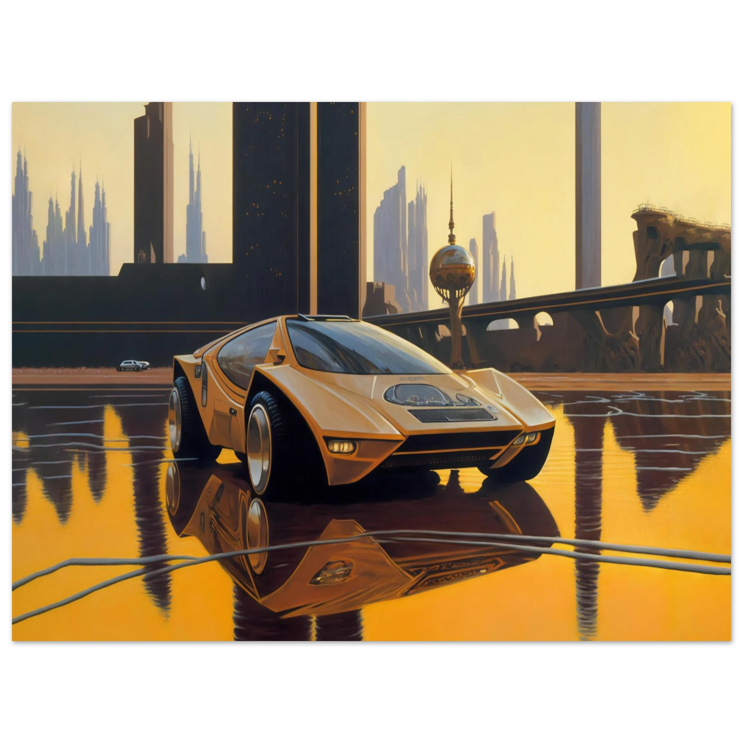 Syd Mead - Syd Mead Fine Art Poster - Default Title