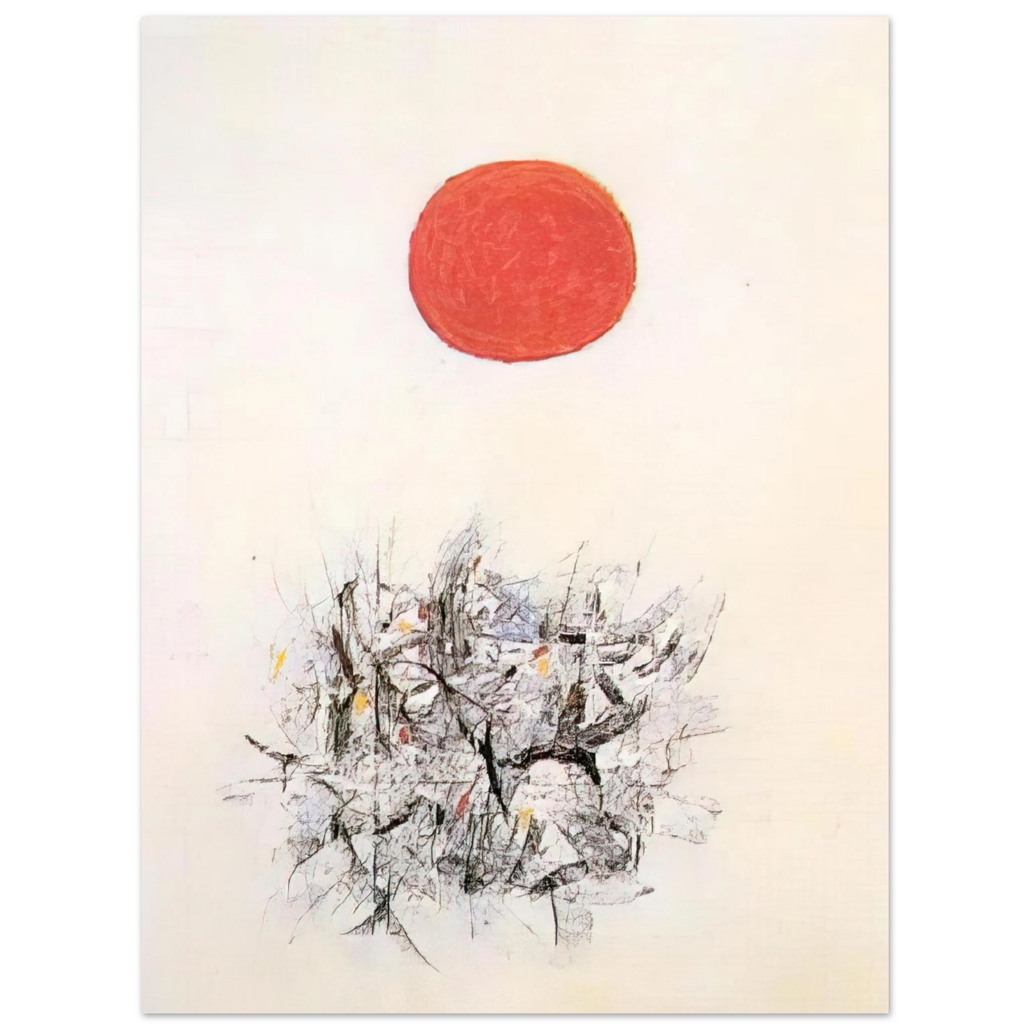 Adolph Gottlieb - Brink - 1959 Fine Art Poster - Default Title