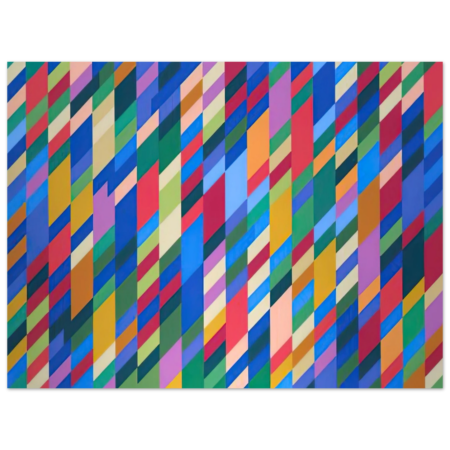 Bridget Riley - NATARAJA 1993 Fine Art Poster - Default Title