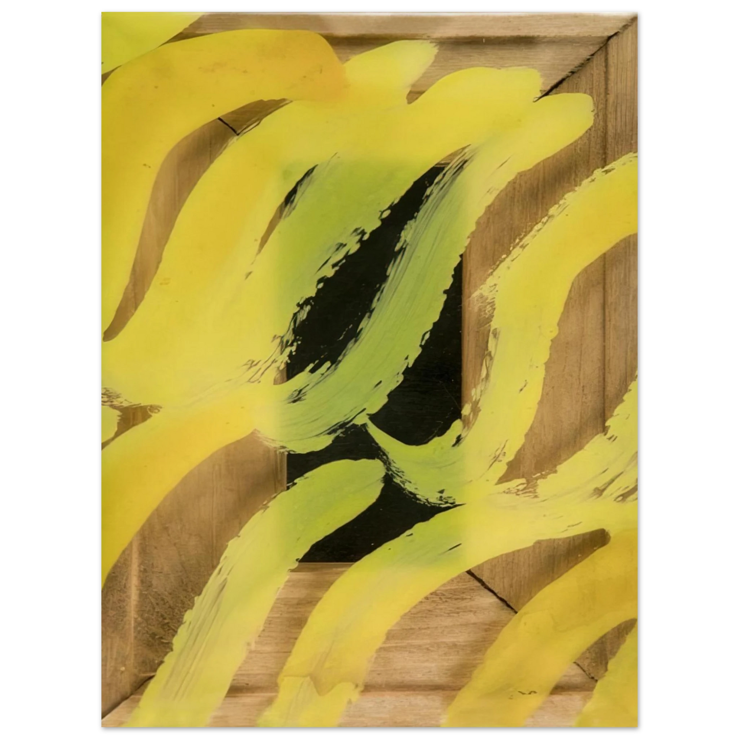 Carla Accardi - Giallo - 1969 Fine Art Poster - Default Title